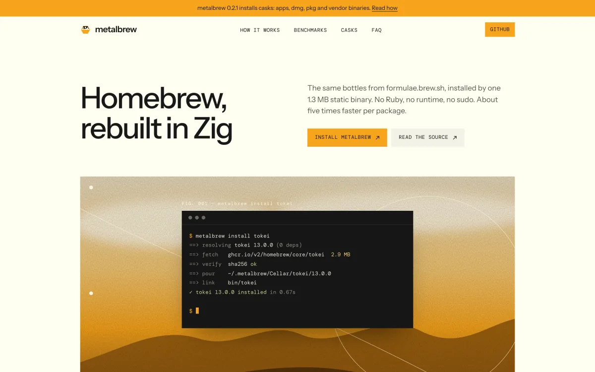 The metalbrew website